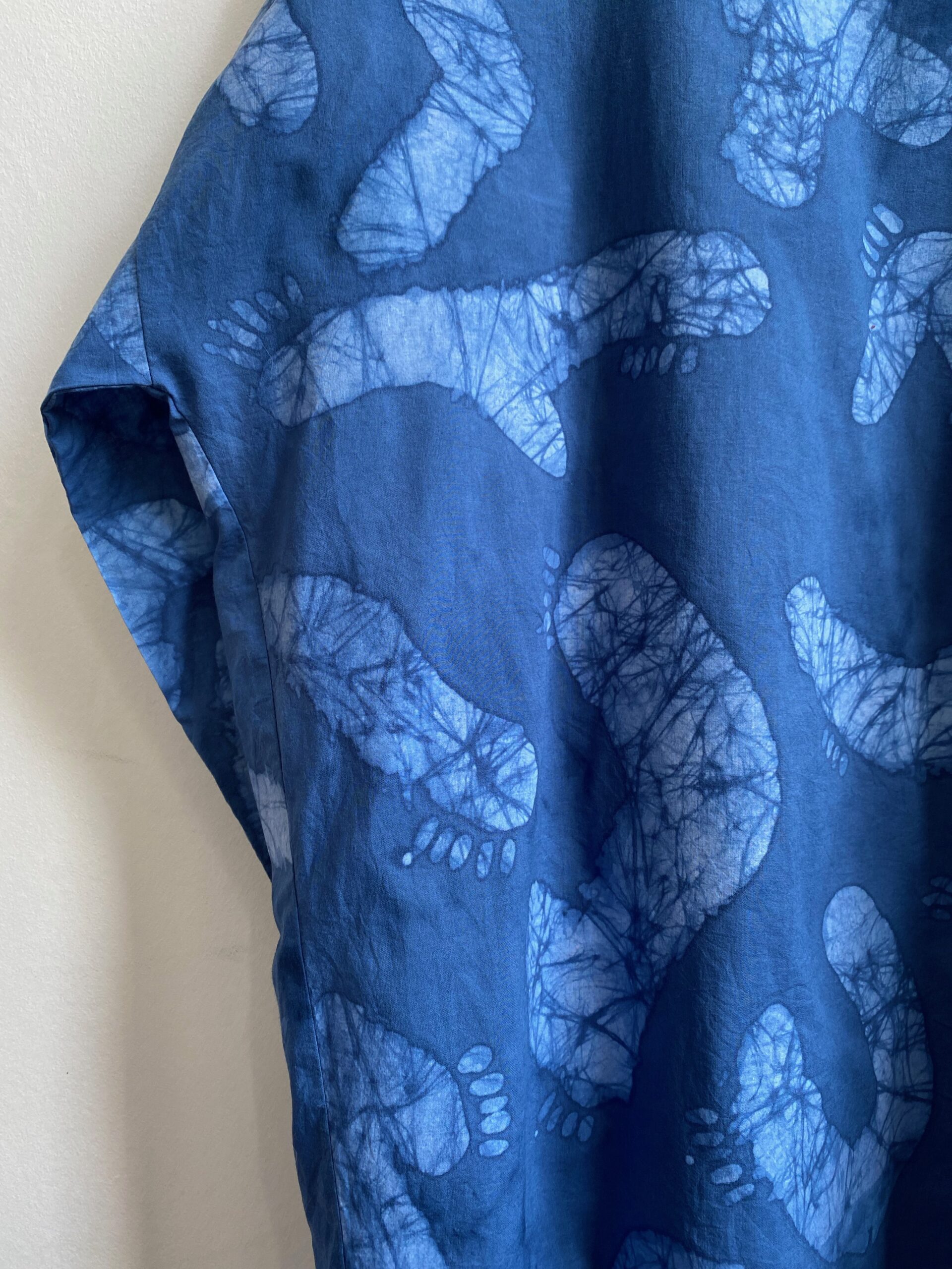 Hand painted batik jacket | FORD & GUY | organic cotton